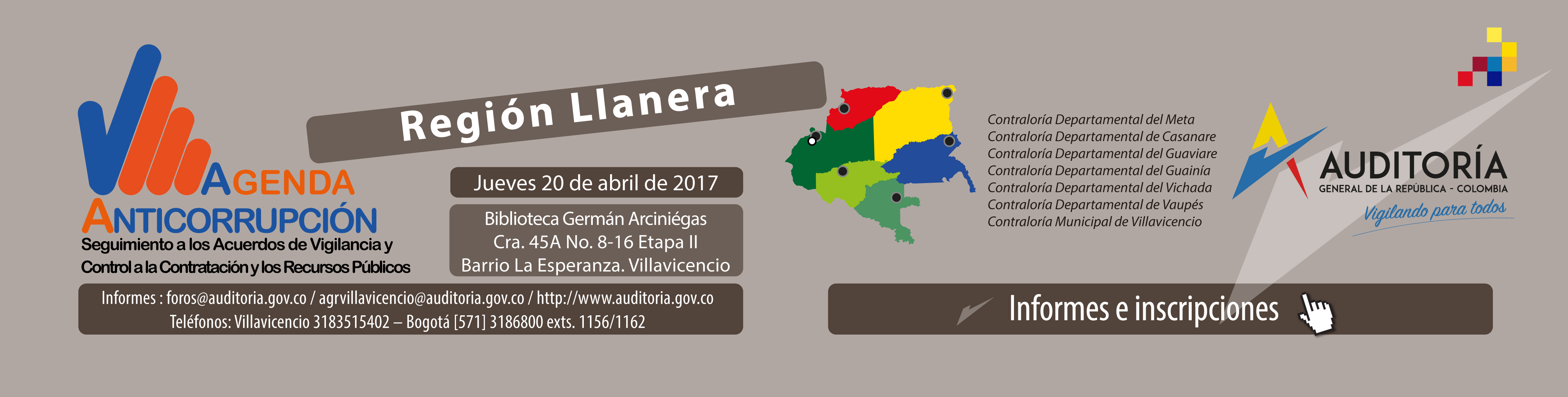 Agenda Anticorrupción - Región Llanera