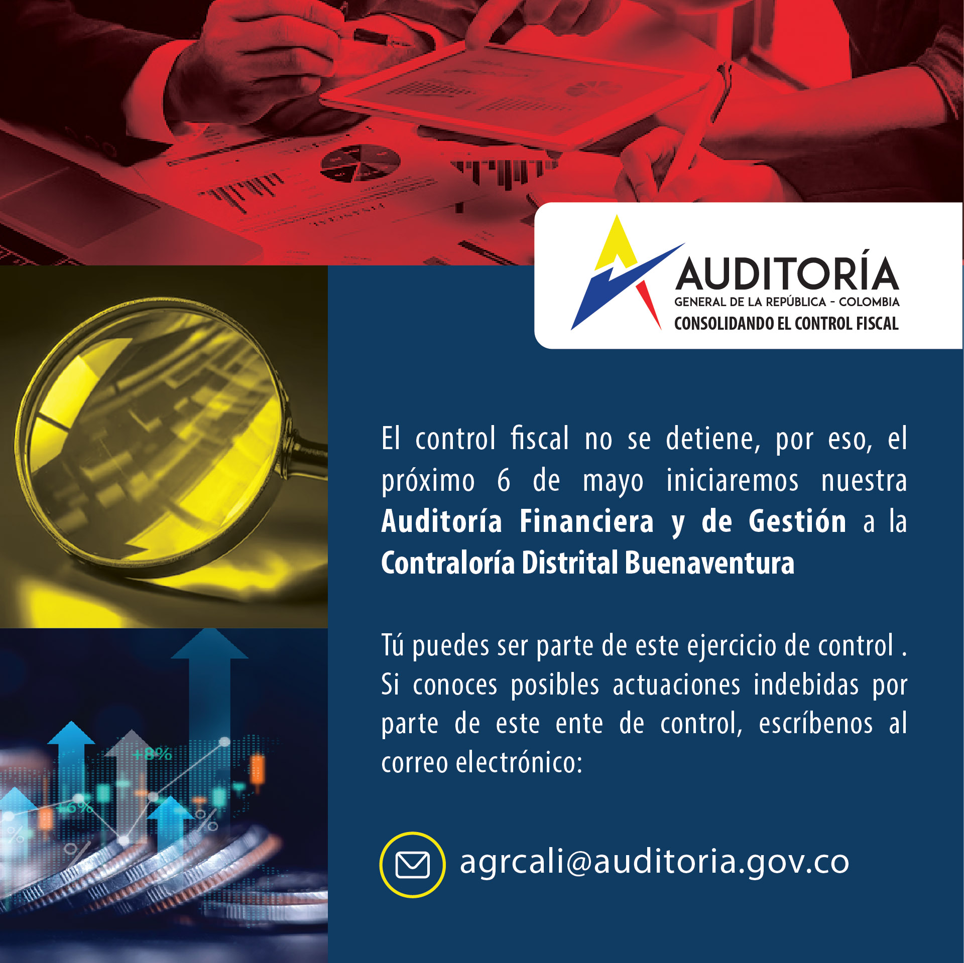 Invitación a ciudadanía a brindar información para Auditoría Financiera y de Gestión a Contraloría de Buenaventura