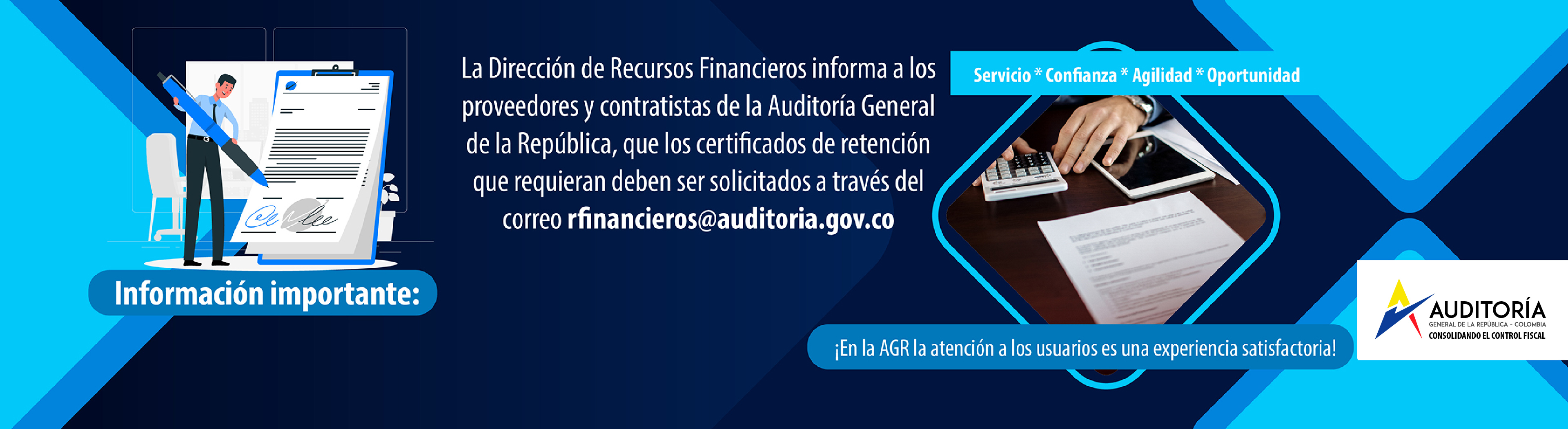 Correo Recursos Financieros certificaciones