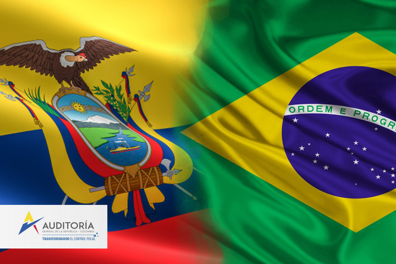 Reuniones virtuales con funcionarios de las embajadas ecuatoriana y brasileña,